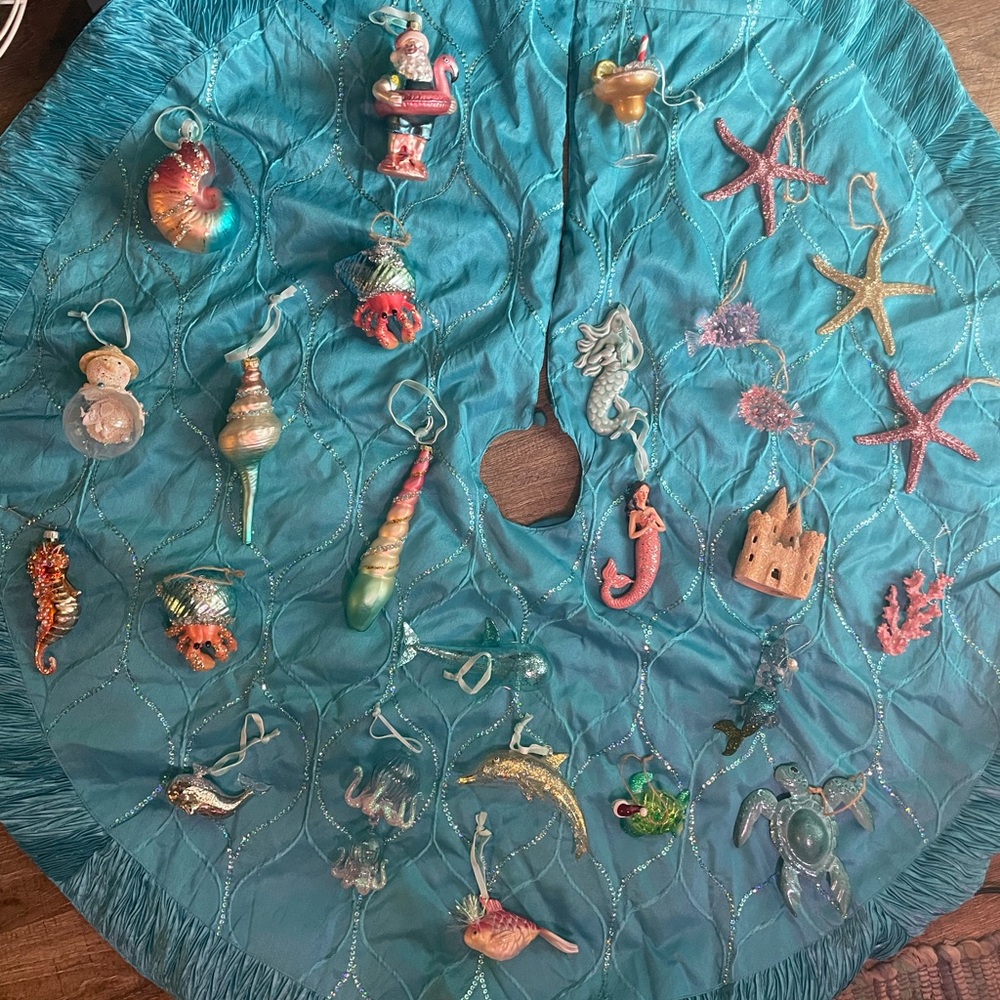 Oceanic Holiday Ornament Collection